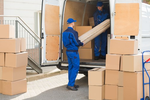 Man with a van service helping with a local move in Hounslow
