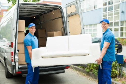 House movers helping with a residential move in Hounslow