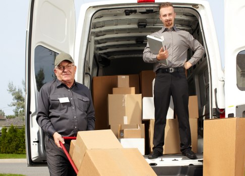 Removal company moving home items in Hounslow