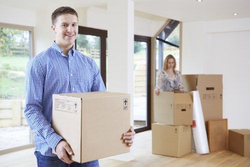 Office relocation setup for a Hounslow business move