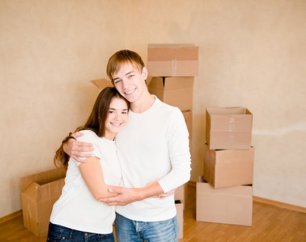 Professional moving team loading items for a Hounslow relocation