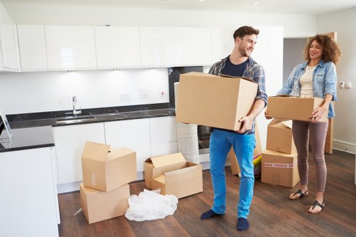 Removal team helping with a home move in Hounslow