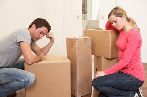 Man with van assisting with a small office or commercial move in Hounslow