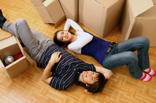 Professional packing and furniture handling for an office move